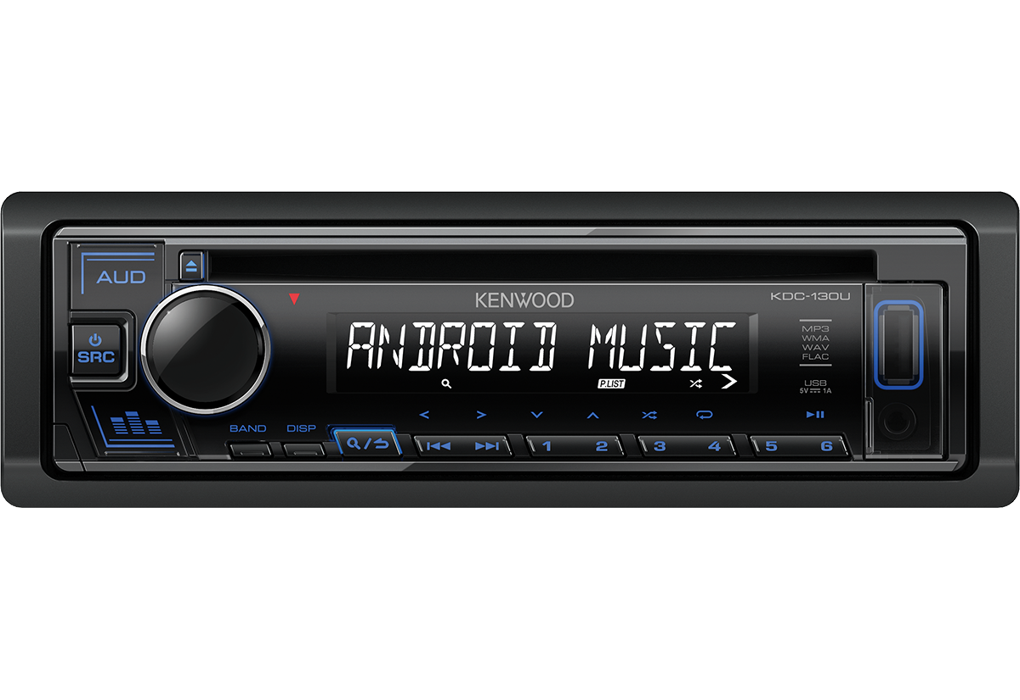 Авто магнитола  KENWOOD KDC-130UB  (CD/MP3/USB)