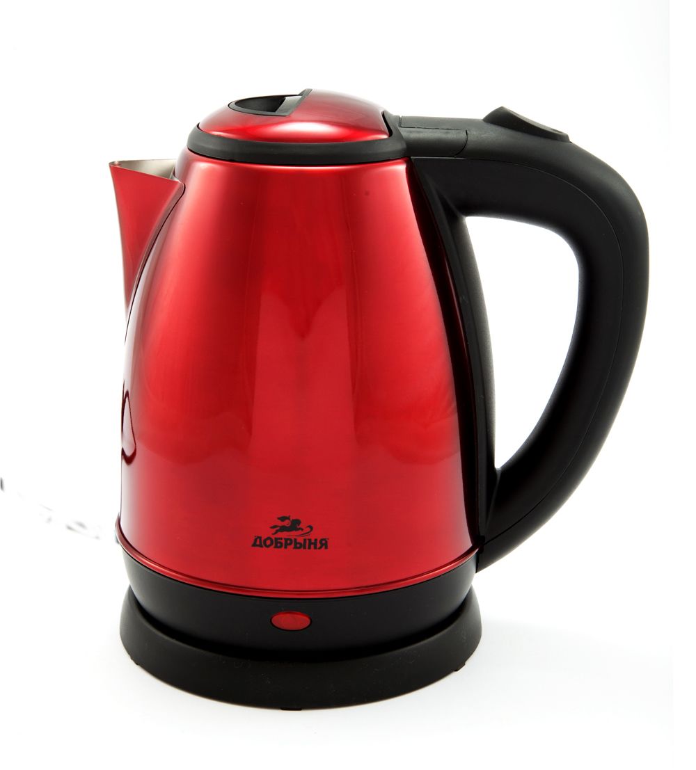 Чайник  Добрыня DO-1205 (1,8л) 2200Вт нерж красный