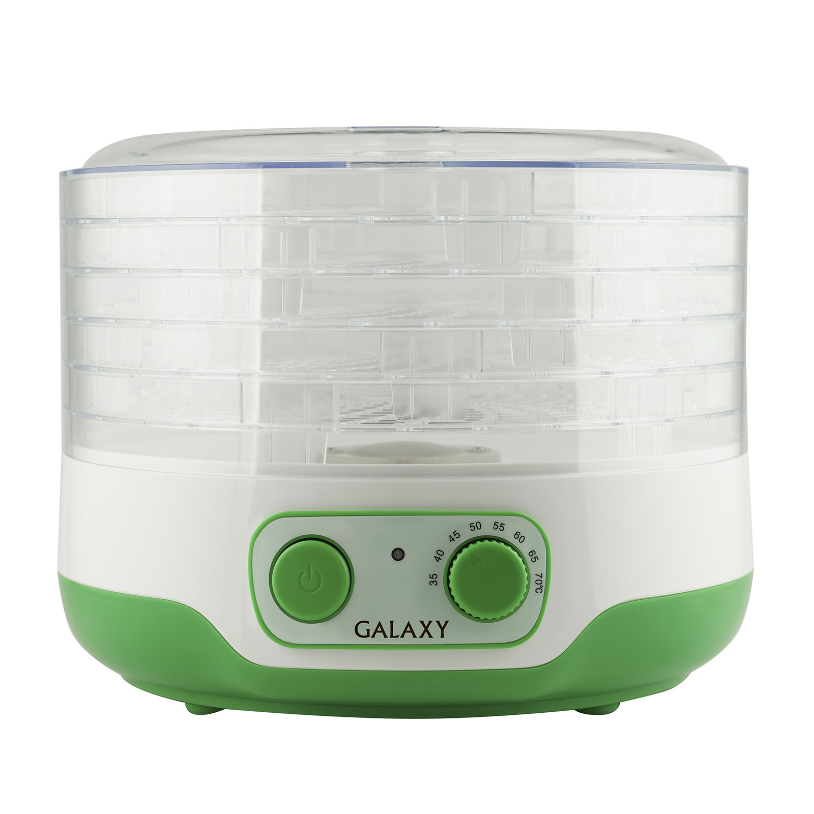 Сушилка для овощей и фруктов Galaxy GL 2634 (300 Вт, 9л, 5 съемн поддонов, регулировка высоты)