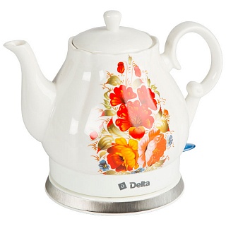 Чайник DELTA DL-1235 керамический (6/уп)