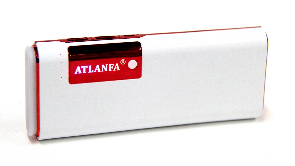 Внешний аккумулятор Power Bank ATLANFA   AT-D2025+2USB+фонарик 18000 mAh