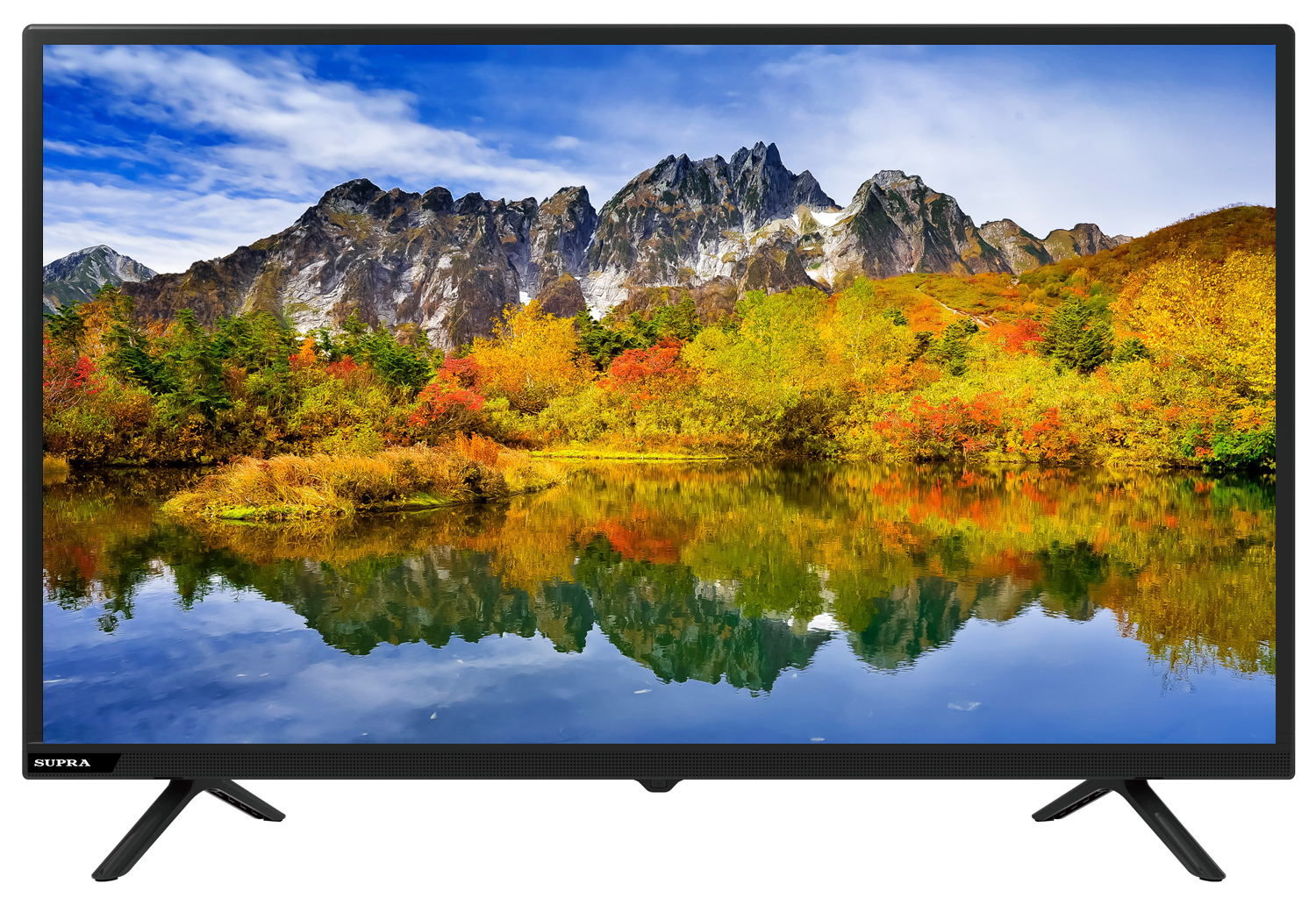 LCD телевизор  SUPRA STV-LC32ST5000W чёрн SMART Andr  (32", Wi-Fi, Ci, HDReady, DVB-T2, USB, 2*6Вт)