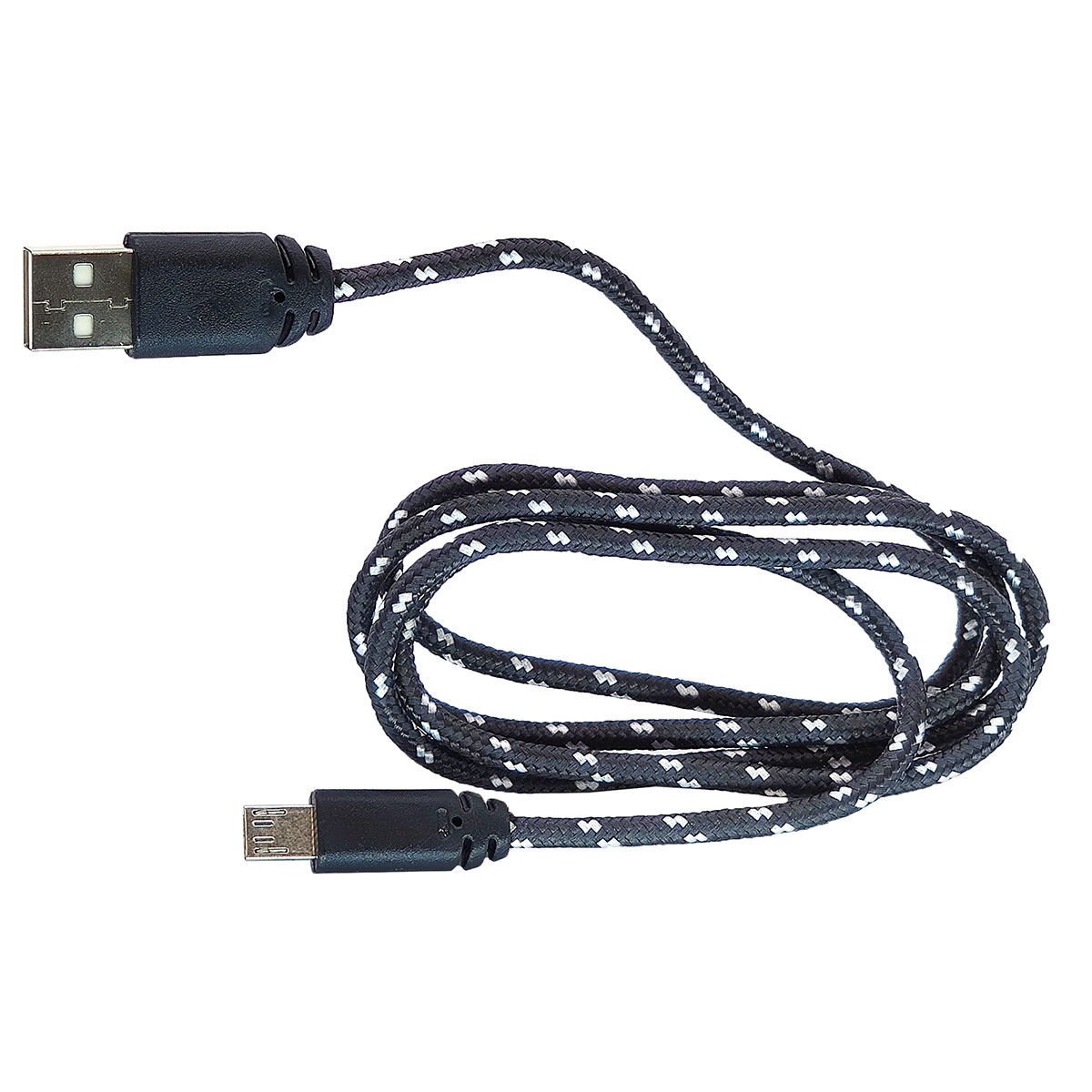 Кабель USB - micro USB Орбита OT-SMM03 (427), плетёный, 1А, 1м, штек-8мм, 20шт/уп