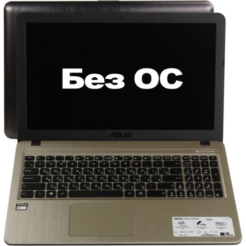 Ноутбук Asus VivoBook X540YA-DM660D E1 6010 4Gb 1Tb R2 15.6" FHD DOS black-brown