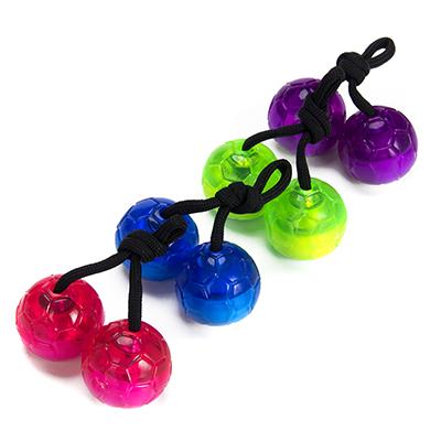 Игра Фингербол, LED, пластик, резина, акриловое волокно, 21х3,5см, 4 цвета, арт 111