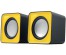 Колонки CBR CMS 90, Yellow, динамики 4,5 см., USB 2х3 Вт