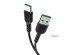 Кабель USB - TYPE C  HOCO  X33 Surge  1 метр, 5А, ПВХ, чёрный (33/330)