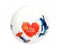 Мяч футбольный, 4сл, р.5 22см, PU, сшитый, дизайн 2м со склада в Новосибирске. Ролики оптом со склада в НСК. Большой каталог роликов оптом по низкой ц