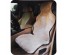 Накидка на сиденье меховая, 142x53см, бежевая, полиэстер, NG