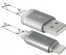 Кабель USB  ACH03-03LT серый,LED,USB-Lightning, 1м DEFENDER