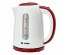 Чайник DELTA DL-1106 белый с бордовым : 2200 Вт, 1,7 л (8)