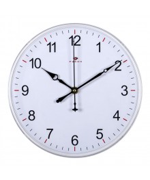Часы настенные СН 2524 - 139 Классика белые круглые (25x25) (10)астенные часы оптом с доставкой по Дальнему Востоку. Настенные часы оптом со склада в Новосибирске.