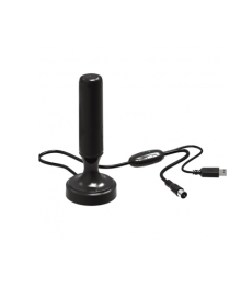 Антенна ком. Selenga 110AC (активная с усилителем, магнитная подставка, питание от USB, кабель 5м)