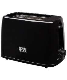 Тостер HomeStar HS-1015, черный, 650 Вт