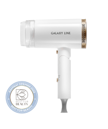 Фен Galaxy LINE GL 4353, белый, 2200 Вт, 2 скорости потока воздуха, функция <холодный воз