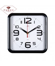 Часы настенные СН 2223 - 005 черный Классика квадратн (22x22) (10)астенные часы оптом с доставкой по Дальнему Востоку. Настенные часы оптом со склада в Новосибирске.