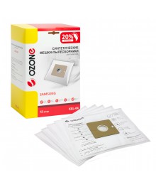 OZONE micron XXL-04 синтетические пылесборники 12 шт. (Samsung VP-95)кой. Одноразовые бумажные и многоразовые фильтры для пылесосов оптом для Samsung, LG, Daewoo, Bosch