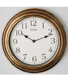 Часы настенные DELTA DT5-0007  30,1*30,1*4,5см (10)астенные часы оптом с доставкой по Дальнему Востоку. Настенные часы оптом со склада в Новосибирске.