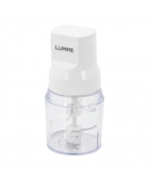 Измельчитель LUMME LU-KP1846A белый жемчуг (500Вт, чаша - 500мл, измельчение, взбивание) 12/уп