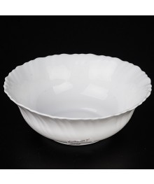 Салатник 6,5"  16см 550мл белый  (501482)керамики в Новосибирске оптом большой ассортимент. Посуда фарфоровая в Новосибирскедля кухни оптом.