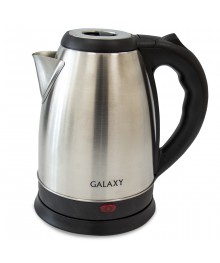 Чайник Galaxy GL 0319 (1,8 кВт, 1,8л, мет корпус, скрытый нагр элемент) 12/упсомольск-на-Амуре. Большой каталог металлических чайников Казбек, Василиса,  Delta, Galaxy, Irit, М