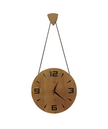 Часы настенные СН 2828 - 002 интерьерные  из дерева с подвесом "Классика" (10)