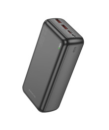 Внешний аккумулятор Borofone BJ38B Чёрный (30000mAh, 2USB+Type-C 3.0A PD 20W+QC3.0 быстрая зарядка)