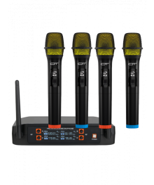 Микрофон OT-ERM16 15 Набор беспроводных микрофонов (4шт, 220В)ада. Большой каталог микрофонов для караоке RITMIX, Defender оптом с доставкой по Дальнему Востоку.