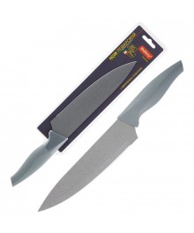 Нож Mallony DOLCEZZA MAL-01DOL с мраморным покр лезвия и рукояткой в цвет лезвия 20 см поварской оптом. Набор кухонных ножей в Новосибирске оптом. Кухонные ножи в Новосибирске большой ассортимент