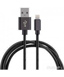 Кабель USB - 8pin Energy ET-25 USB/Lightning, цвет - черный