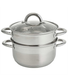 Пароварка Webber BE-0210  нерж.сталь d=20*cm, 5 литров, 2 уровня (4)