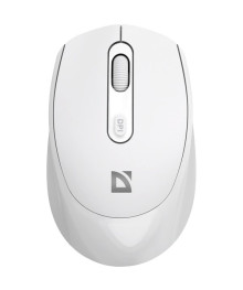 Мышь Defender беспр Vision MS-376 бел 2.4G+BT  4кнопки,1600 dpi,АКБ