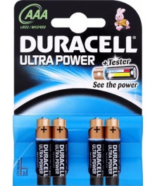 Бат LR3            Duracell Ultra Power BP-4 (40шт)