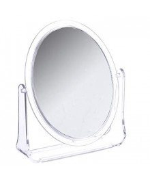 Зеркало настольное овальное, 15х18см, пластик прозрачныйЗеркала оптом с доставкой по России. Купить Зеркала оптом в Новосибирске