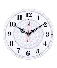 Часы настенные СН 2524 - 124 Узор круглые (25x25) (10)астенные часы оптом с доставкой по Дальнему Востоку. Настенные часы оптом со склада в Новосибирске.