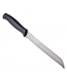 Нож кухон. Athus Нож для хлеба 18см, черная ручка 23082/007 оптом. Набор кухонных ножей в Новосибирске оптом. Кухонные ножи в Новосибирске большой ассортимент