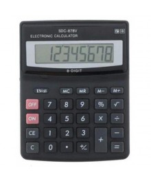 калькулятор SDC-878V (8 разрядов, настольный)м. Калькуляторы оптом со склада в Новосибирске. Большой каталог калькуляторов оптом по низкой цене.