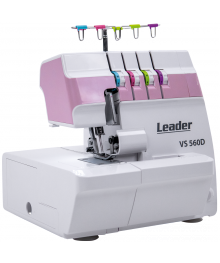 Оверлок Leader VS 560Dаталог швейных машинок оптом с доставкой по Дальнему Востоку. Низкие цены на швейные машинки оптом!