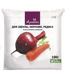 Удобрение Агровита Для свеклы, моркови, редиса 100г