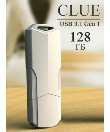 USB3.1 FlashDrives128Gb SmartBuy CLUE White (SB128GBCLU-W3)
