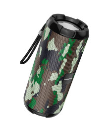 Колонка портативная с BLUETOOTH  BOROFONE BR15 Камуфляж (2*5W)