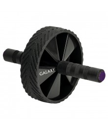 Ролик для пресса Galaxy GL1011, сверхмощное цельное колесо, макс нагрузка 150 кг, мягк ручки