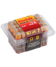Бат LR6            Kodak MAX BP-24BL  plastic box (24шт)