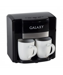 Кофеварка Galaxy GL 0708 ЧЕРНАЯ 750 Вт, объем 0,3 л (2 керам чашки в комплекте) (6шт/уп)Кофеварки оптом с доставкой по Дальнему Востоку. Большой каталог кофеварок оптом в Новосибирске.