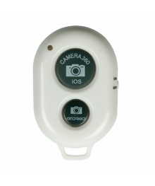 Bluetooth-кнопка дистанционного спуска затвора фотокамеры RMH-020BTH Selfie WhiteЗащитная пленка оптом в Новосибирске. Купить стилусы, защитные пленки на телефон оптом.