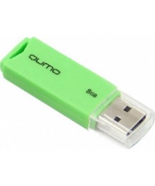 USB2.0 FlashDrives 8Gb QUMO Tropic Green зеленыйовокузнецк, Горно-Алтайск. Большой каталог флэш карт оптом по низкой цене со склада в Новосибирске.