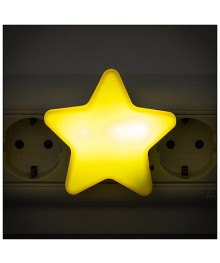 Лампа-Ночник Energy EN-NL-8 "Звездочка" желтыйников оптом со склада в Новосибриске. Ночники оптом по низкой цене с доставкой по Дальнему Востоку.