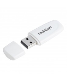 USB2.0 FlashDrives16Gb Smart Buy Scout White (SB016GB2SCW)овокузнецк, Горно-Алтайск. Большой каталог флэш карт оптом по низкой цене со склада в Новосибирске.