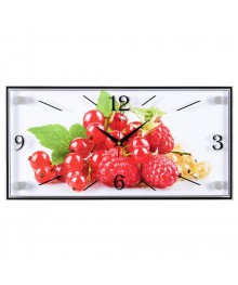 Часы настенные СН 1939 - 1171 Садовые ягоды прямоуг. (40x56) (5)астенные часы оптом с доставкой по Дальнему Востоку. Настенные часы оптом со склада в Новосибирске.