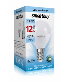 Эл. лампа светодиодная  Smartbuy P45-12W/4000/E14 (SBL-P45-12-40K-E14)